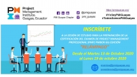 SESIÓN DE ESTUDIO PARA LA PREPARACIÓN DE LA CERTIFICACIÓN DEL EXAMEN DE PROJECT MANAGEMENT PROFESSIONAL (PMP) PMBOK 6ta EDICIÓN “RELÁMPAGO”